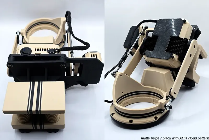 Beige Black