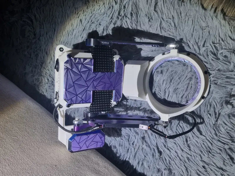 White and Purple